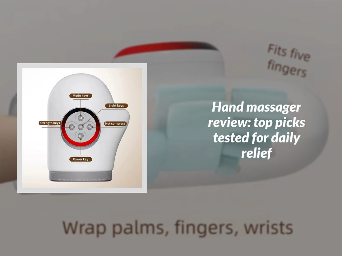 Hand massager review: top picks tested for daily relief