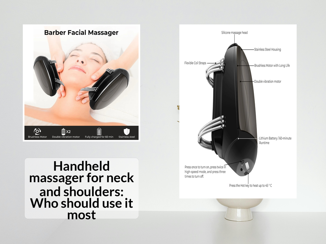 Handheld massager for neck and shoulders: Who should use it most