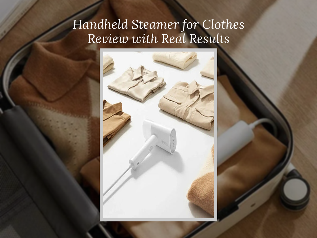 Handheld Steamer for Clothes Review with Real Results