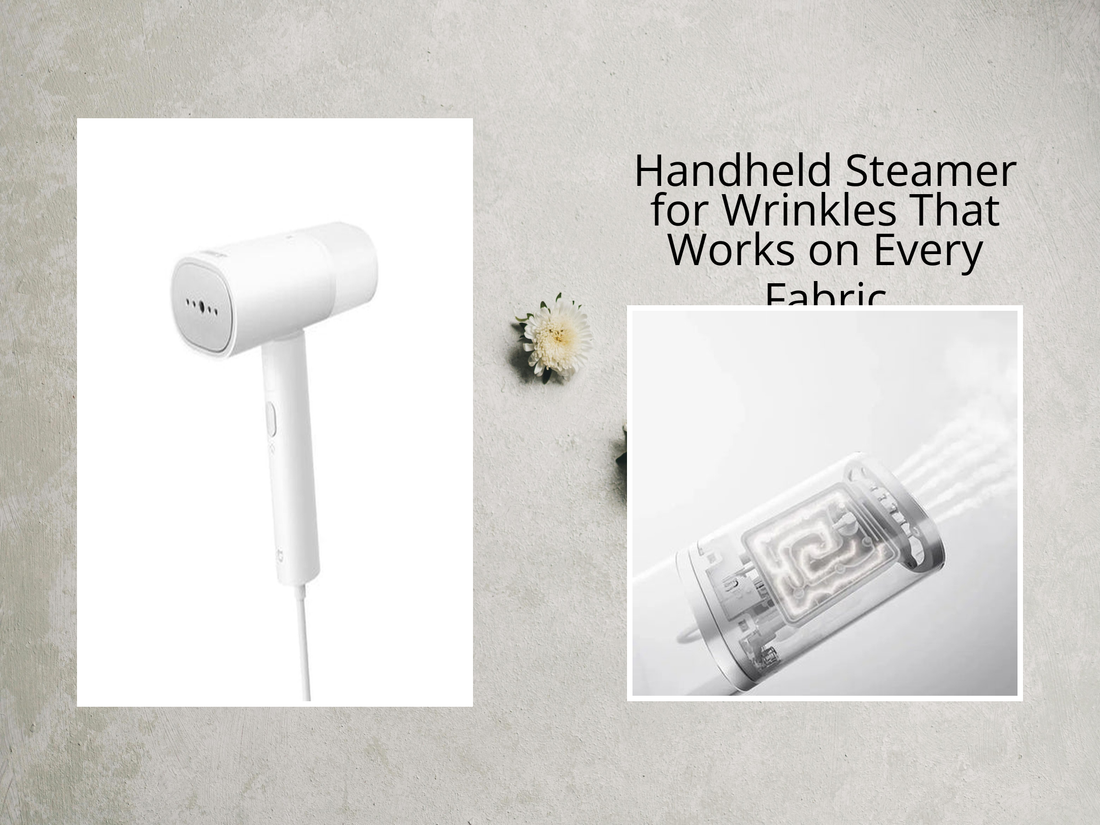 Handheld Steamer for Wrinkles That Works on Every Fabric