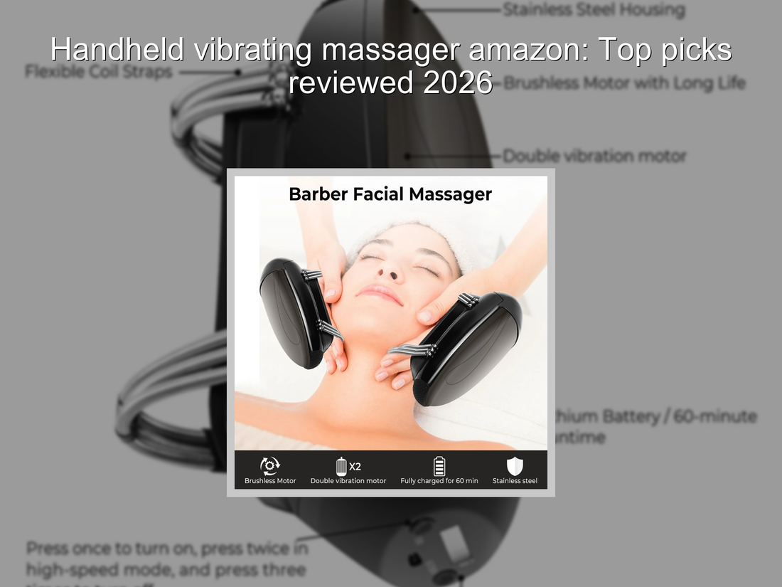 Handheld vibrating massager amazon: Top picks reviewed 2026