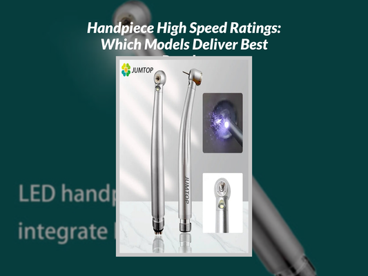 Handpiece High Speed Ratings: Which Models Deliver Best Results