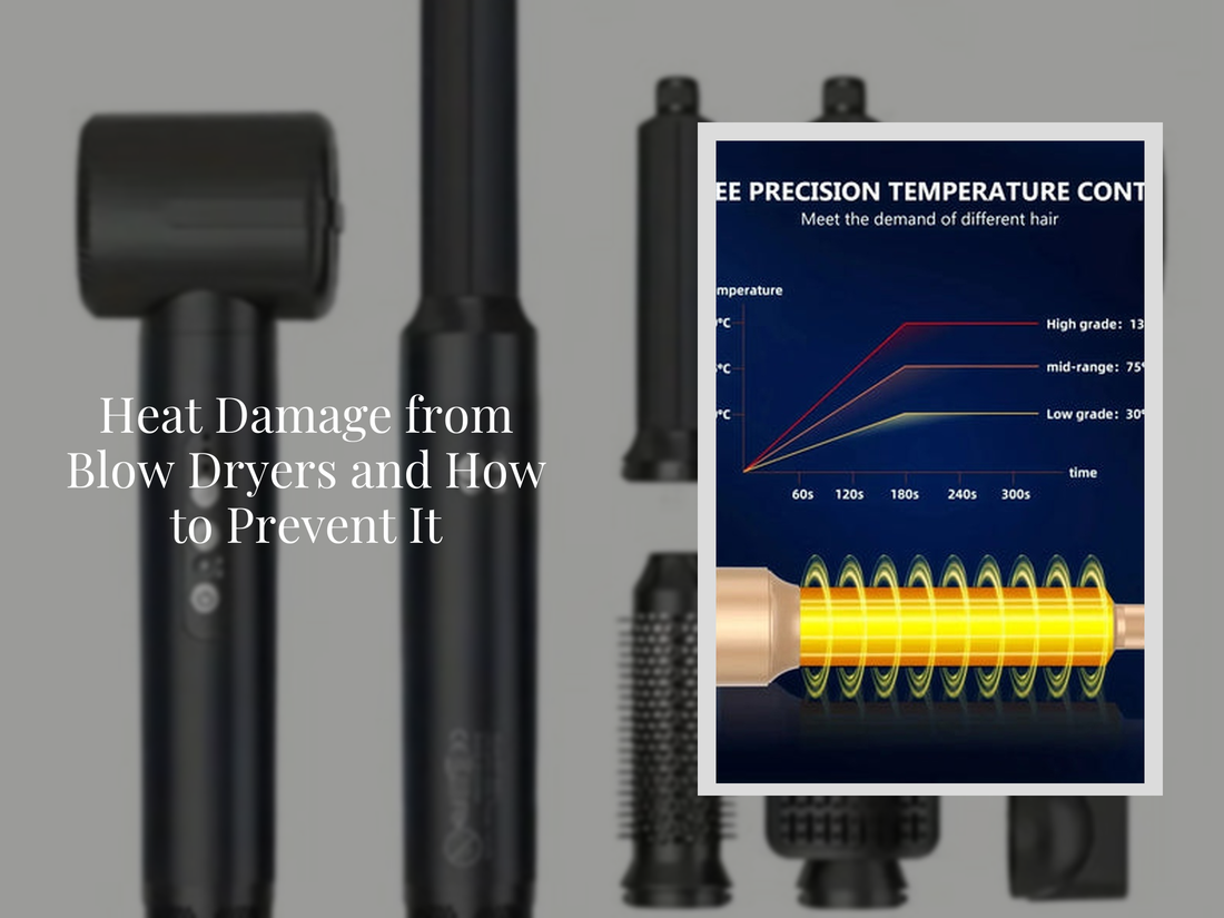 Heat Damage from Blow Dryers and How to Prevent It