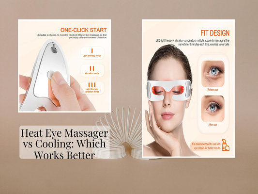 Heat Eye Massager vs Cooling: Which Works Better