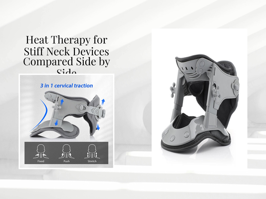 Heat Therapy for Stiff Neck Devices Compared Side by Side