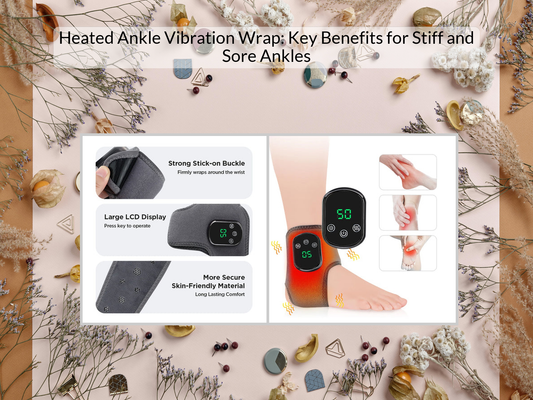Heated Ankle Vibration Wrap: Key Benefits for Stiff and Sore Ankles