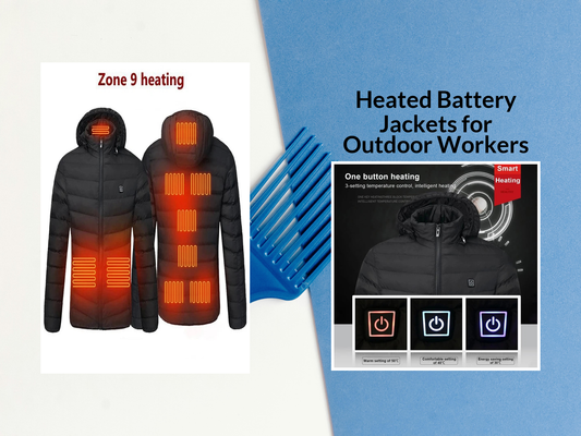 Heated Battery Jackets for Outdoor Workers