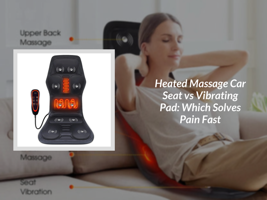Heated Massage Car Seat vs Vibrating Pad: Which Solves Pain Fast