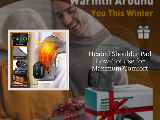 Heated Shoulder Pad How-To: Use for Maximum Comfort