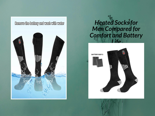 Heated Socks for Men Compared for Comfort and Battery Life