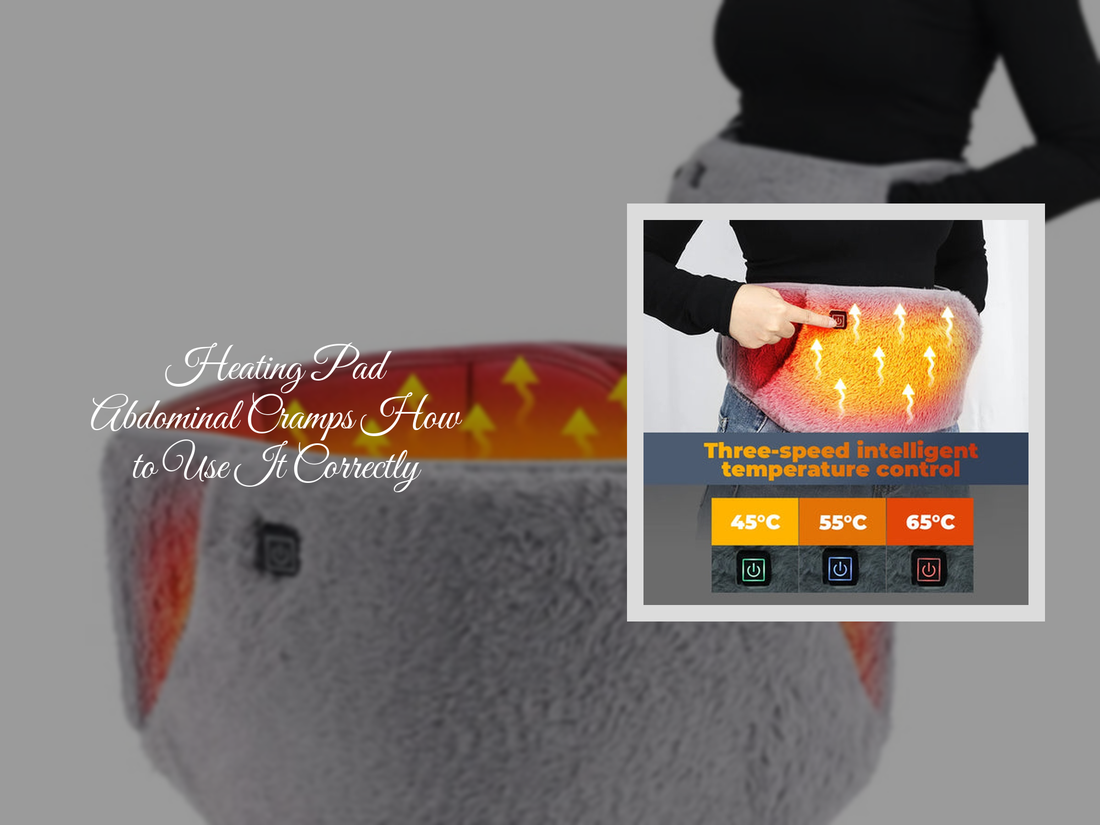 Heating Pad Abdominal Cramps How to Use It Correctly