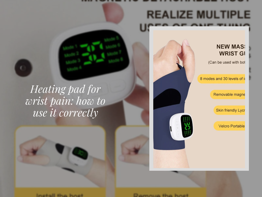 Heating pad for wrist pain: how to use it correctly
