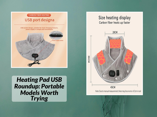 Heating Pad USB Roundup: Portable Models Worth Trying