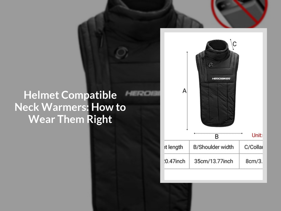 Helmet Compatible Neck Warmers: How to Wear Them Right