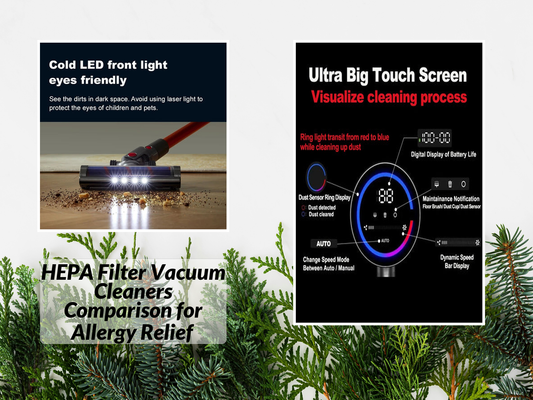 HEPA Filter Vacuum Cleaners Comparison for Allergy Relief