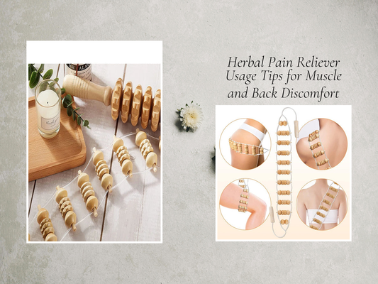 Herbal Pain Reliever Usage Tips for Muscle and Back Discomfort
