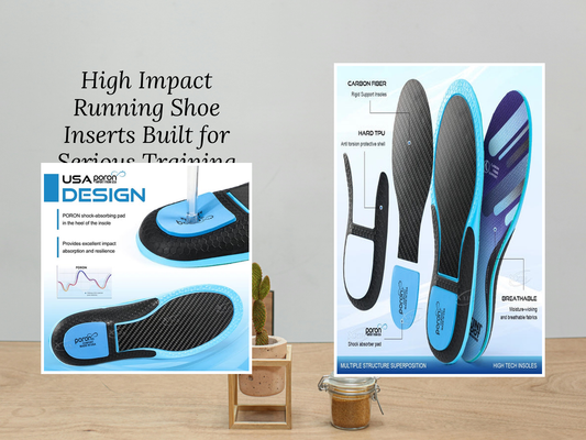 High Impact Running Shoe Inserts Built for Serious Training