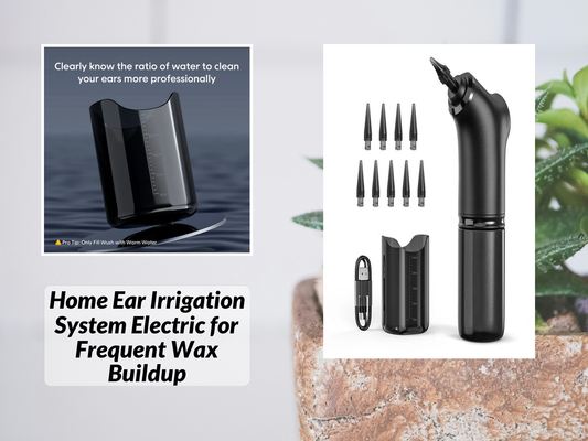 Home Ear Irrigation System Electric for Frequent Wax Buildup