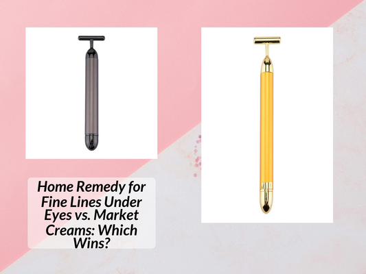 Home Remedy for Fine Lines Under Eyes vs. Market Creams: Which Wins?