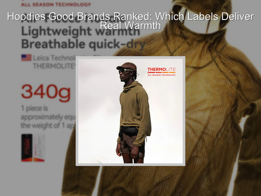 Hoodies Good Brands Ranked: Which Labels Deliver Real Warmth