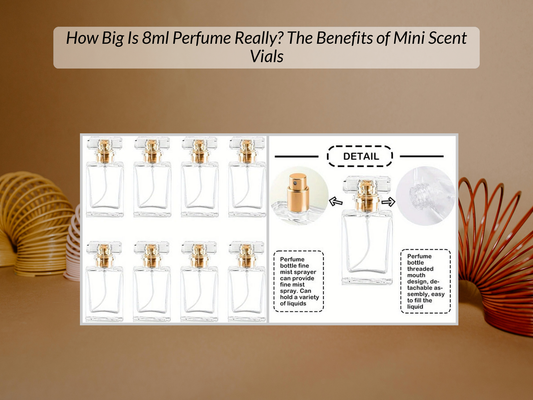 How Big Is 8ml Perfume Really? The Benefits of Mini Scent Vials