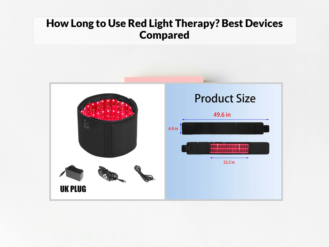 How Long to Use Red Light Therapy? Best Devices Compared
