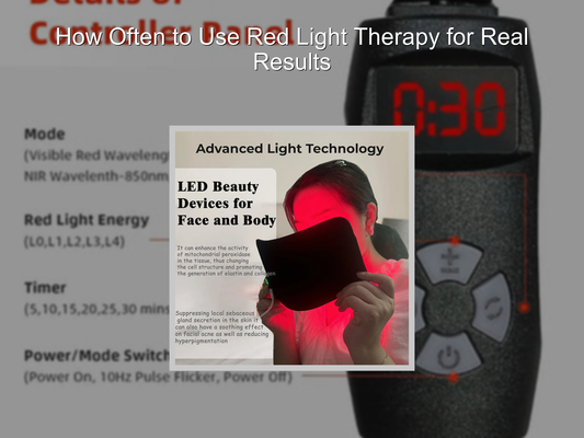 How Often to Use Red Light Therapy for Real Results