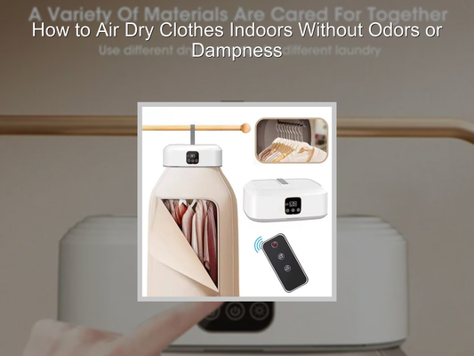 How to Air Dry Clothes Indoors Without Odors or Dampness