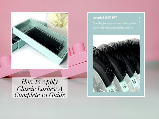 How to Apply Classic Lashes: A Complete 1:1 Guide