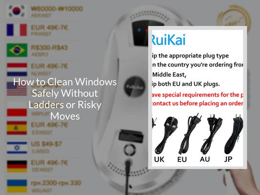 How to Clean Windows Safely Without Ladders or Risky Moves