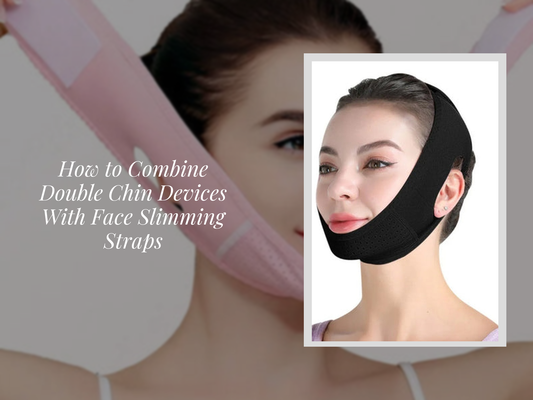 How to Combine Double Chin Devices With Face Slimming Straps