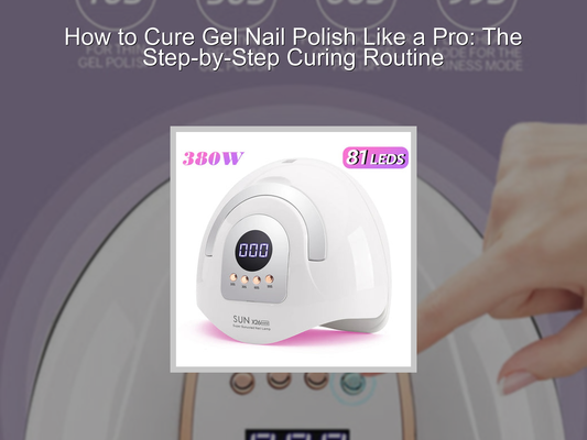 How to Cure Gel Nail Polish Like a Pro: The Step-by-Step Curing Routine