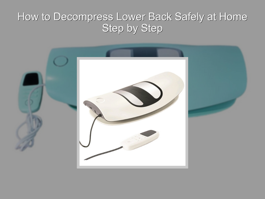 How to Decompress Lower Back Safely at Home Step by Step