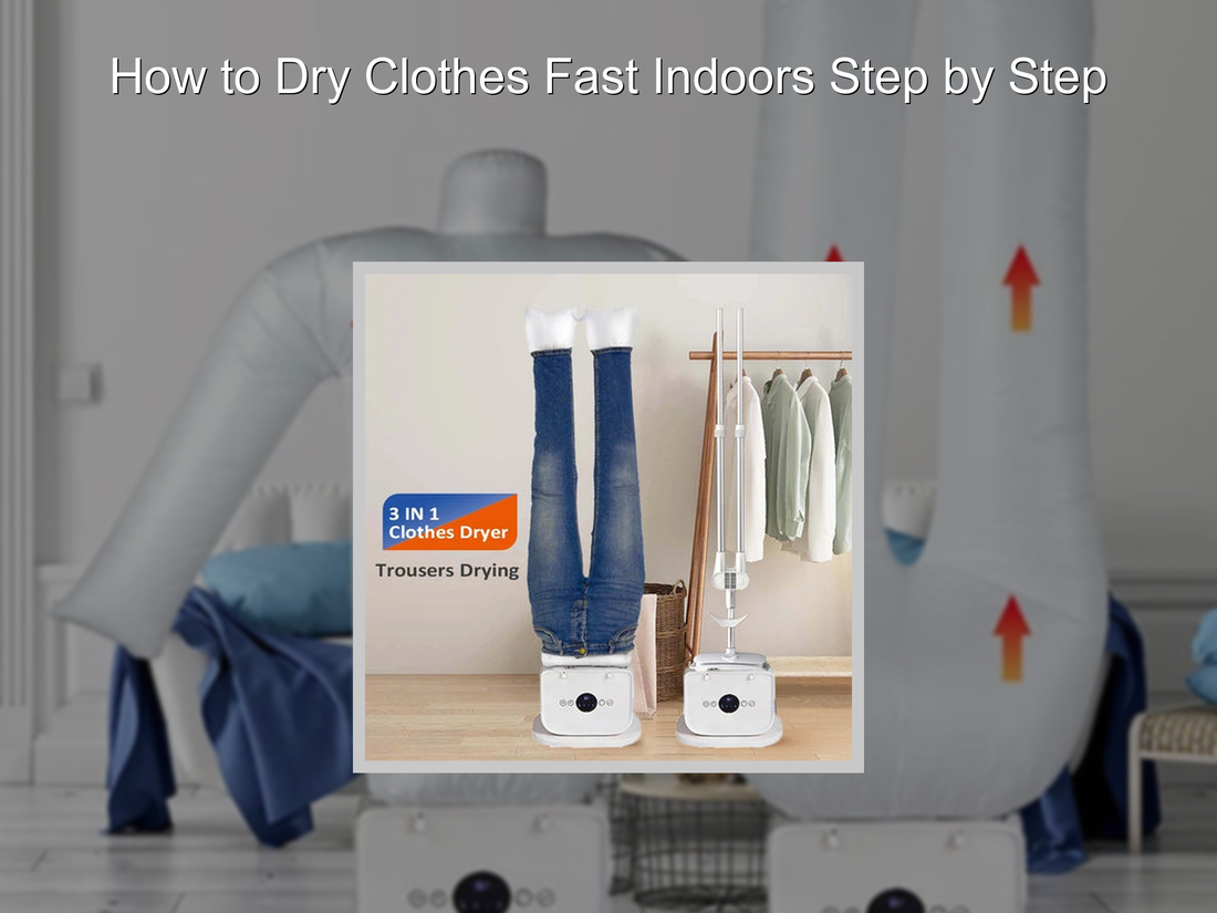 How to Dry Clothes Fast Indoors (Quick & Easy) – KentDO™ Healthy & Beauty