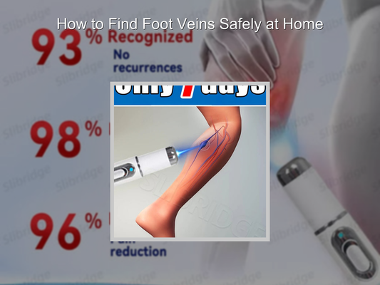 How to Find Foot Veins Safely at Home