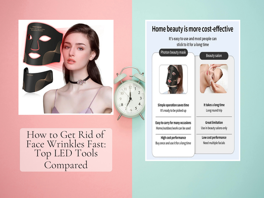 How to Get Rid of Face Wrinkles Fast: Top LED Tools Compared