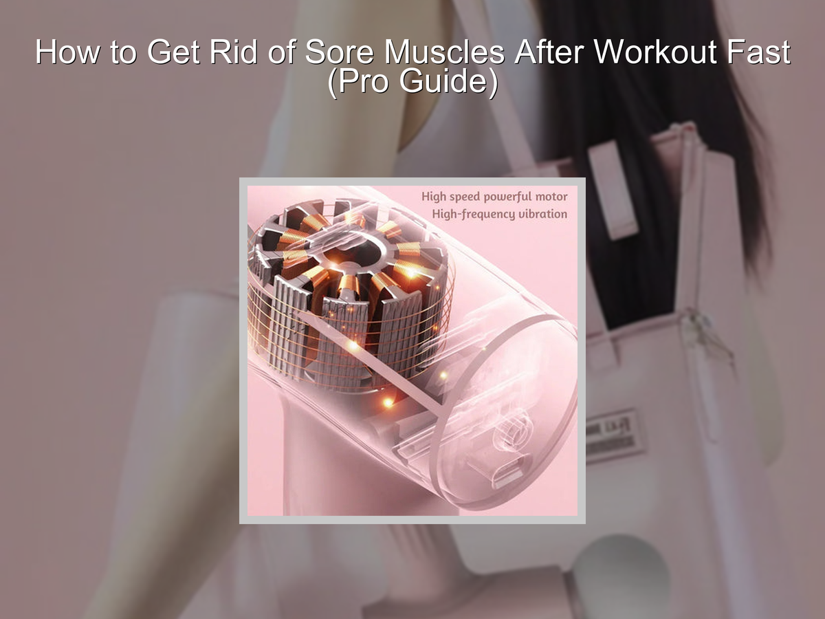 How to Get Rid of Sore Muscles After Workout Fast (Pro Guide) – KentDO
