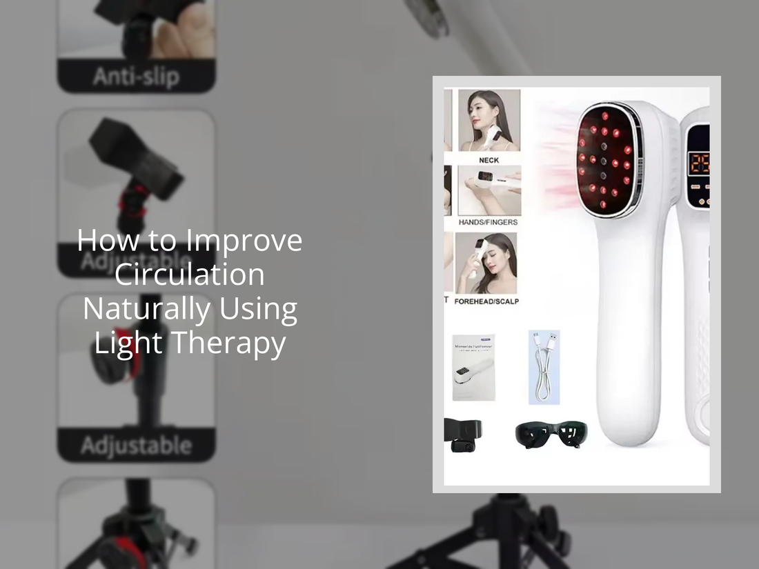 How to Improve Circulation Naturally Using Light Therapy