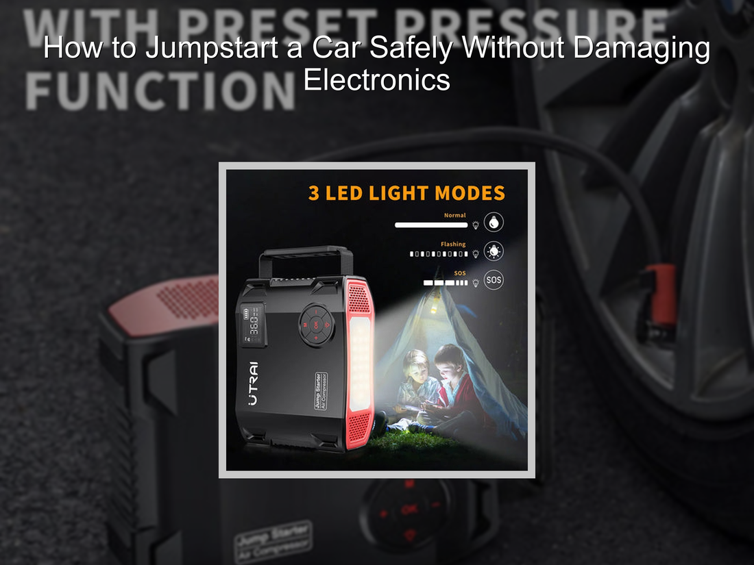 How to Jumpstart a Car Safely Without Damaging Electronics