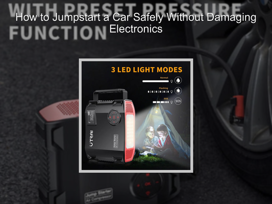 How to Jumpstart a Car Safely Without Damaging Electronics