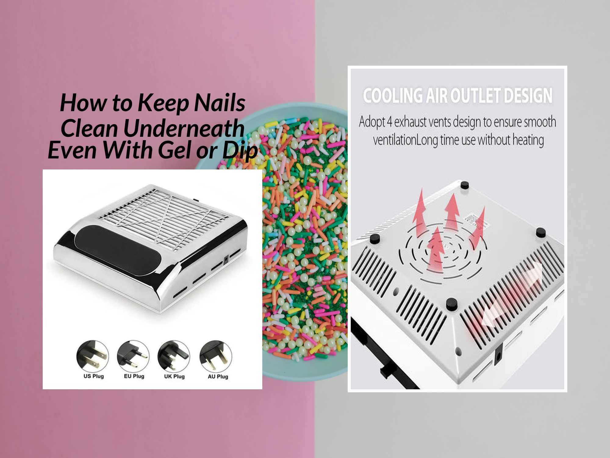 How to Keep Nails Clean Underneath Even With Gel or Dip – KentDO ...