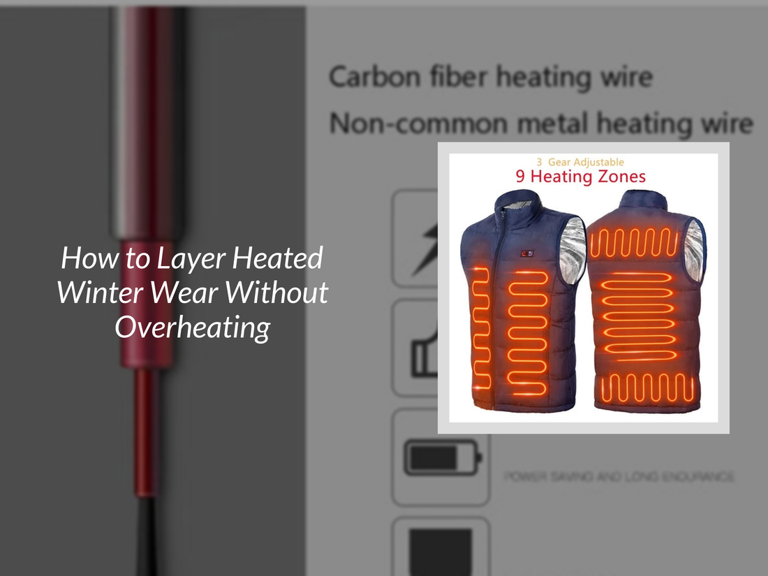 How to Layer Heated Winter Wear Without Overheating