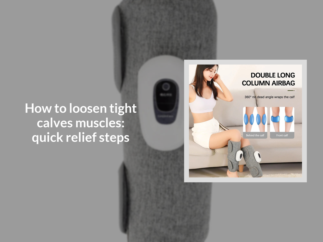 How to loosen tight calves muscles: quick relief steps