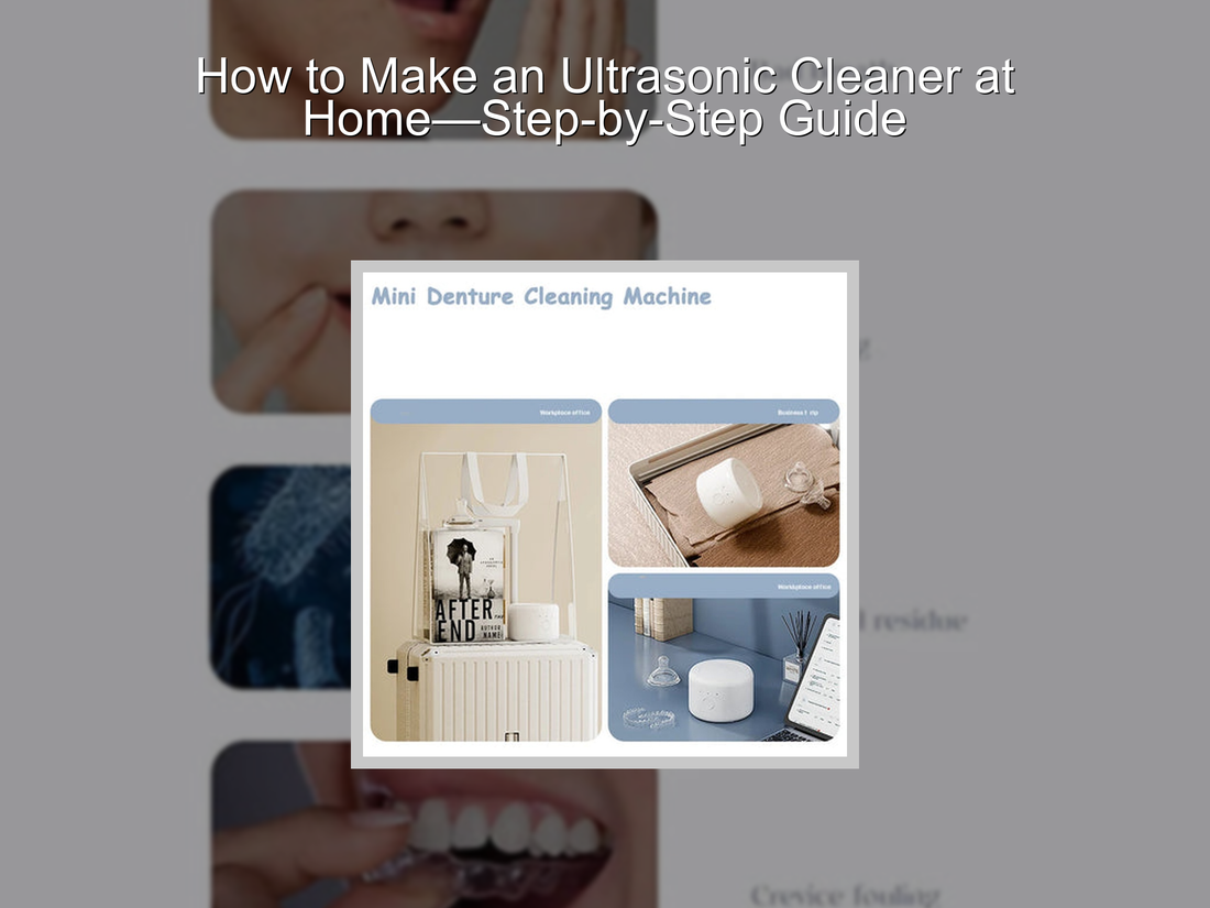 How to Make an Ultrasonic Cleaner at Home—Step-by-Step Guide