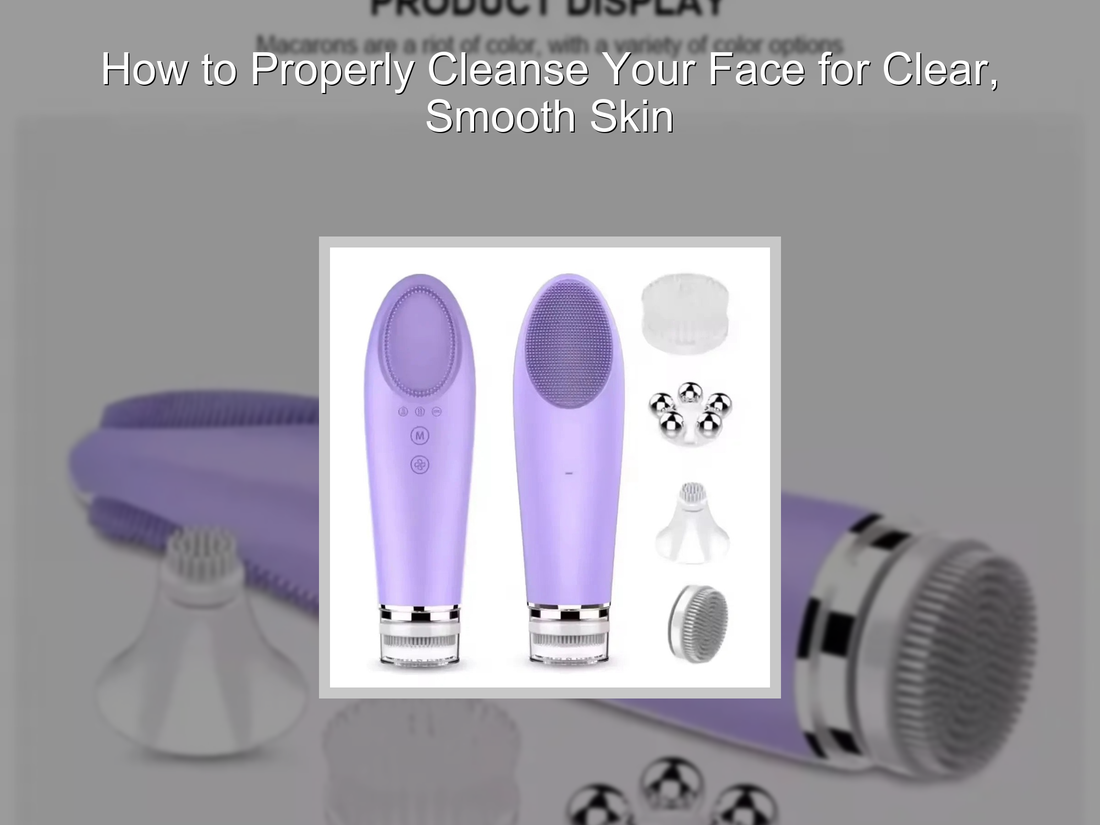 How to Properly Cleanse Your Face for Clear, Smooth Skin