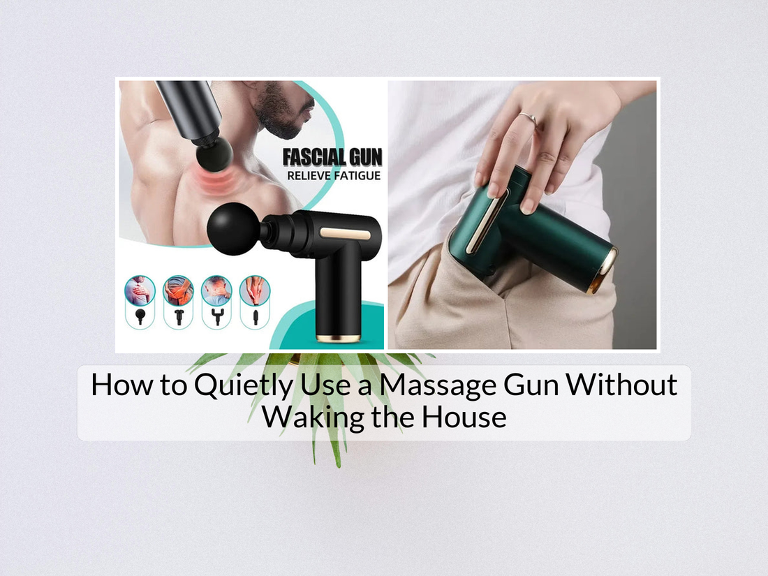 How to Quietly Use a Massage Gun Without Waking the House