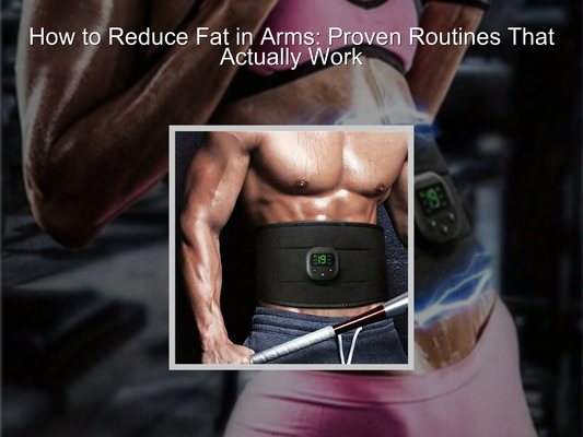 How to Reduce Fat in Arms: Proven Routines That Actually Work