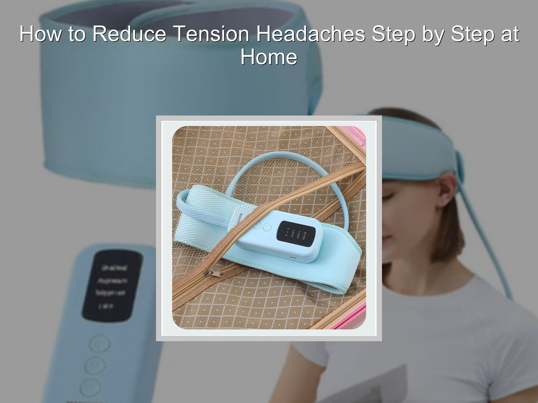 How to Reduce Tension Headaches Step by Step at Home