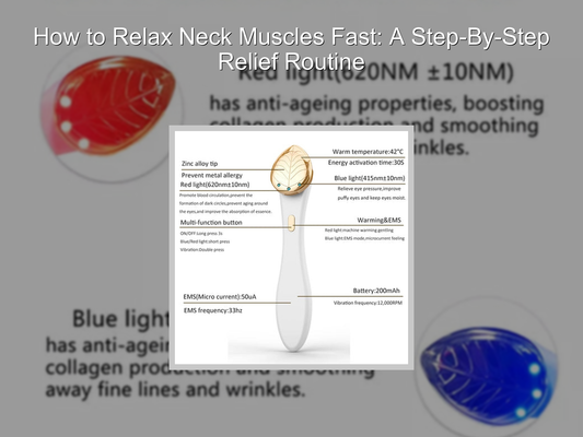 How to Relax Neck Muscles Fast: A Step-By-Step Relief Routine