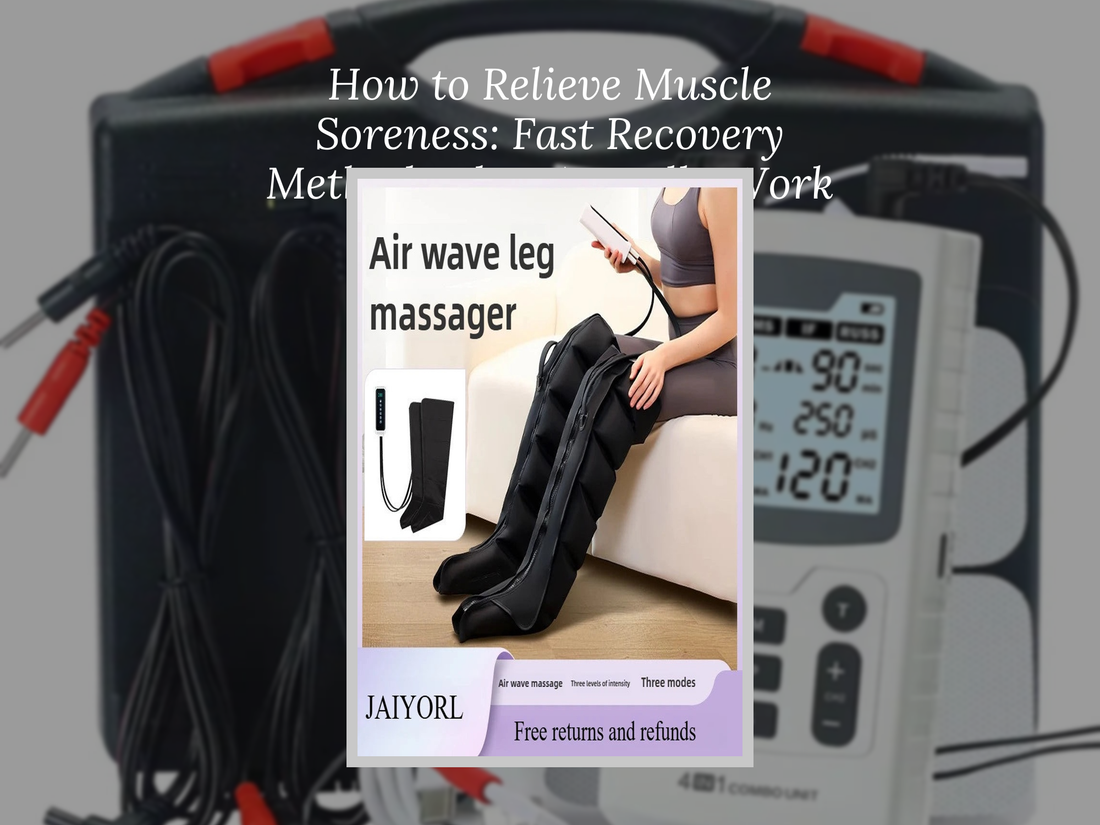 How to Relieve Muscle Soreness: Fast Recovery Methods That Actually Work